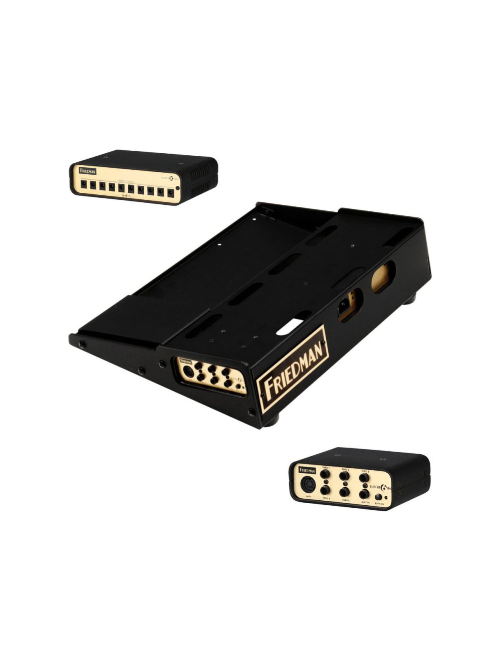 Friedman TOURPRO 1317 Platinum + Gator 9V Power Combo & 3 Patch Cables