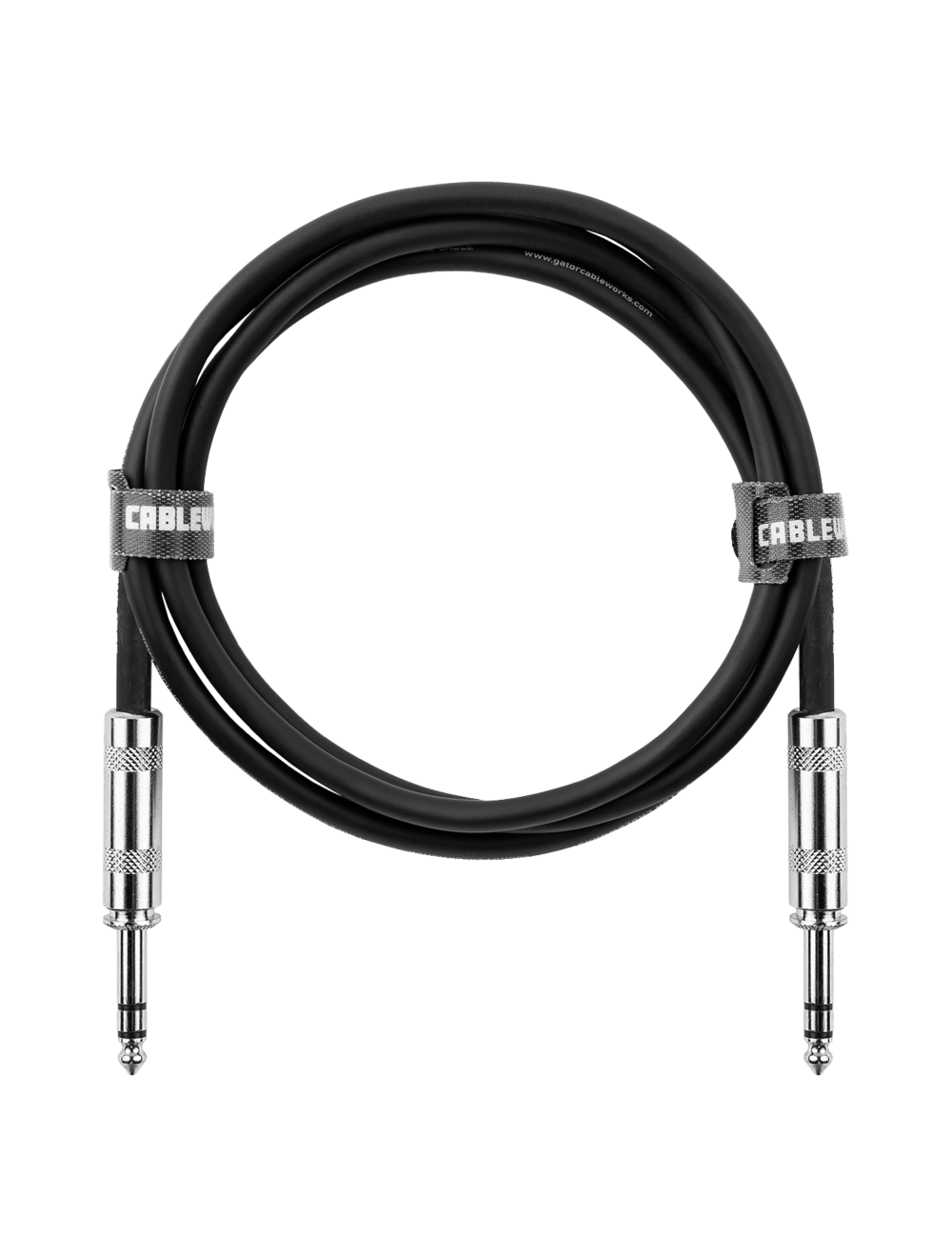 Gator Cableworks 5-foot TRS 1/4” Male to Male Balanced Patch Cable - Open Box