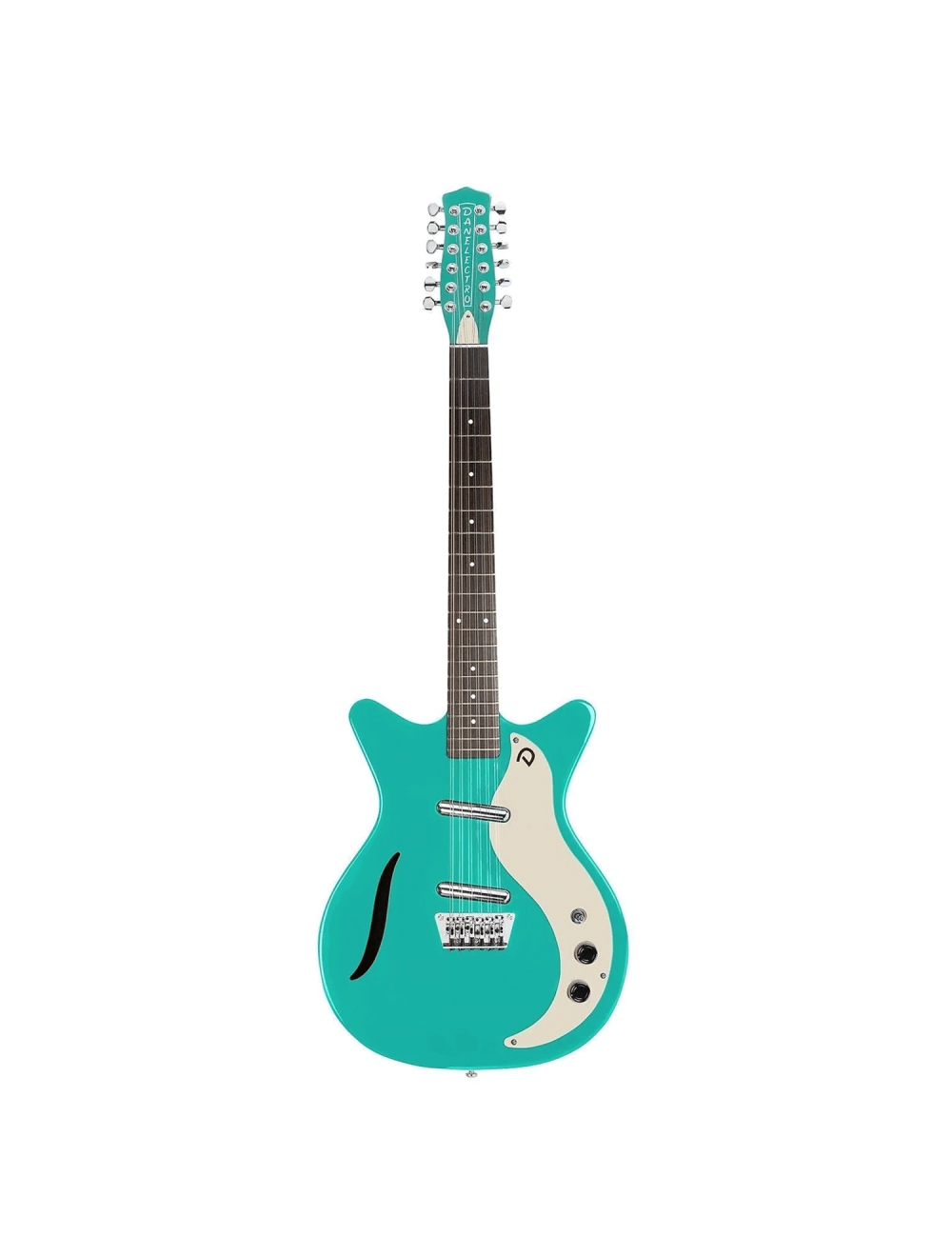 Danelectro 59 Vintage 12 String Electric Guitar - Dark Aqua