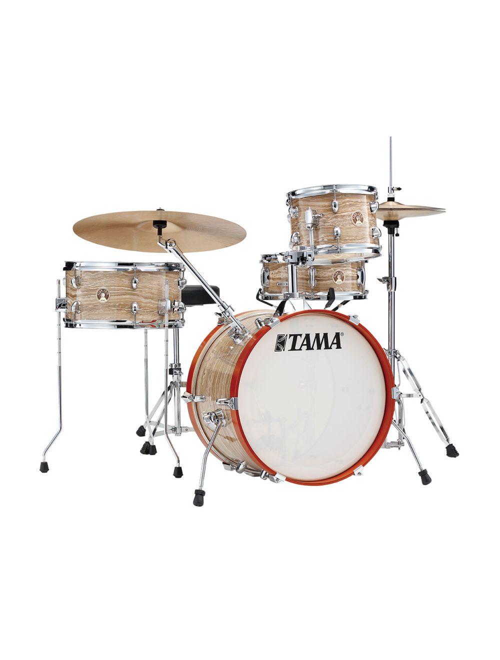 Tama Club-Jam 4-pc Shell Pack - Cream Marble Wrap - Used