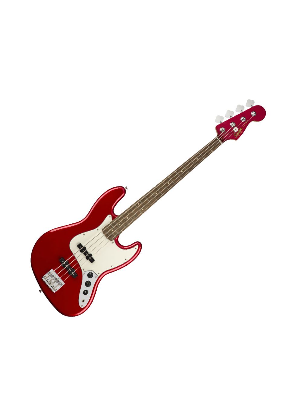 Squier Contemporary Jazz Bass Dark Metallic Red w Laurel Fingerboard