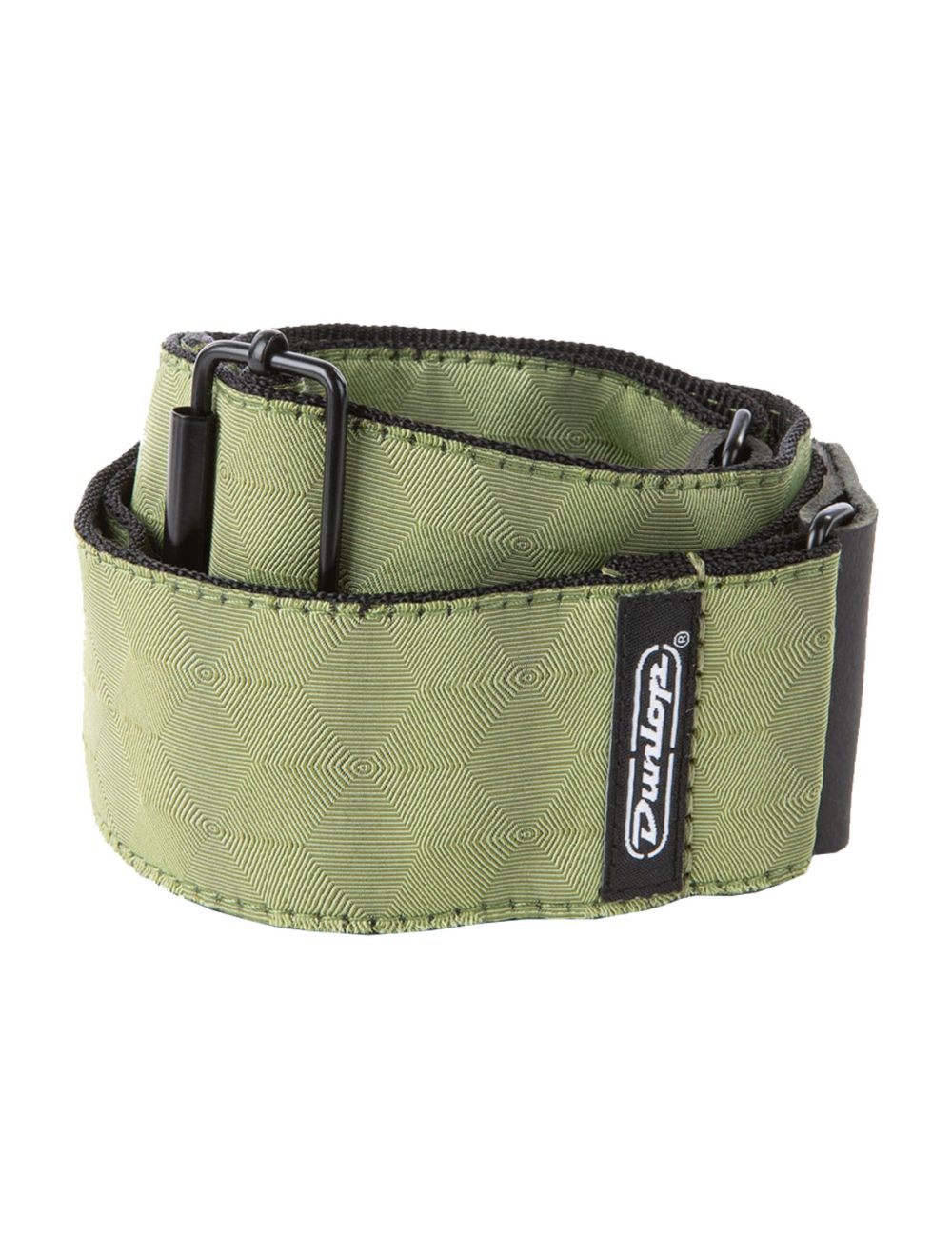 Dunlop D67-10 Jacquard Hexagon Echo Olive Strap