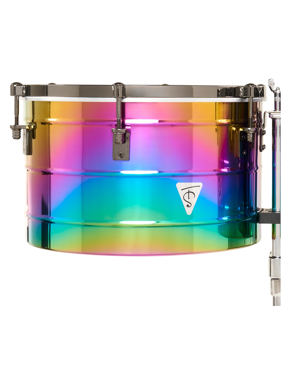 Latin Percussion 15"/16" Tony Succar Thunder Timbales - Rainbow Black Nickel