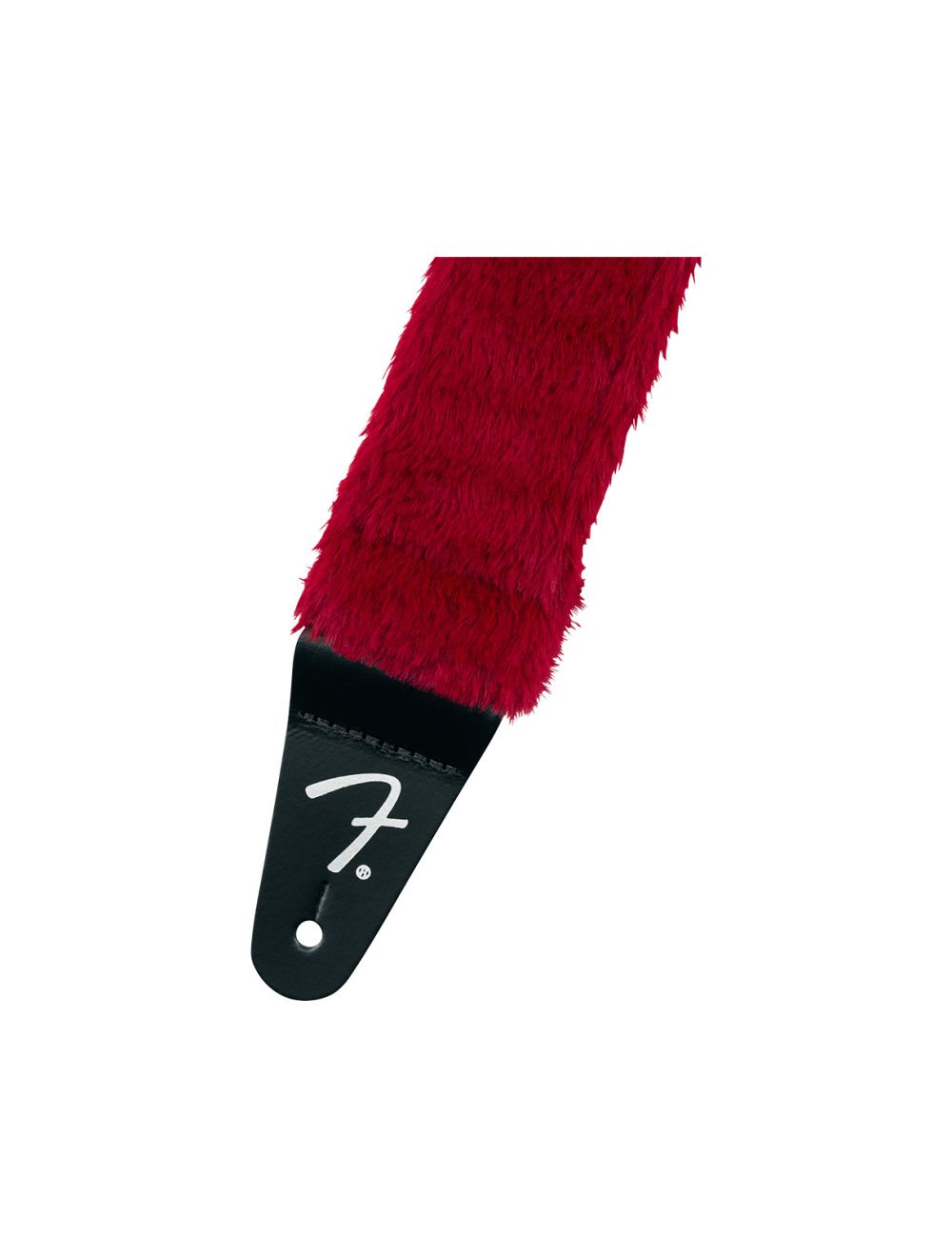 Fender Poodle Plush Guitar Strap - Red