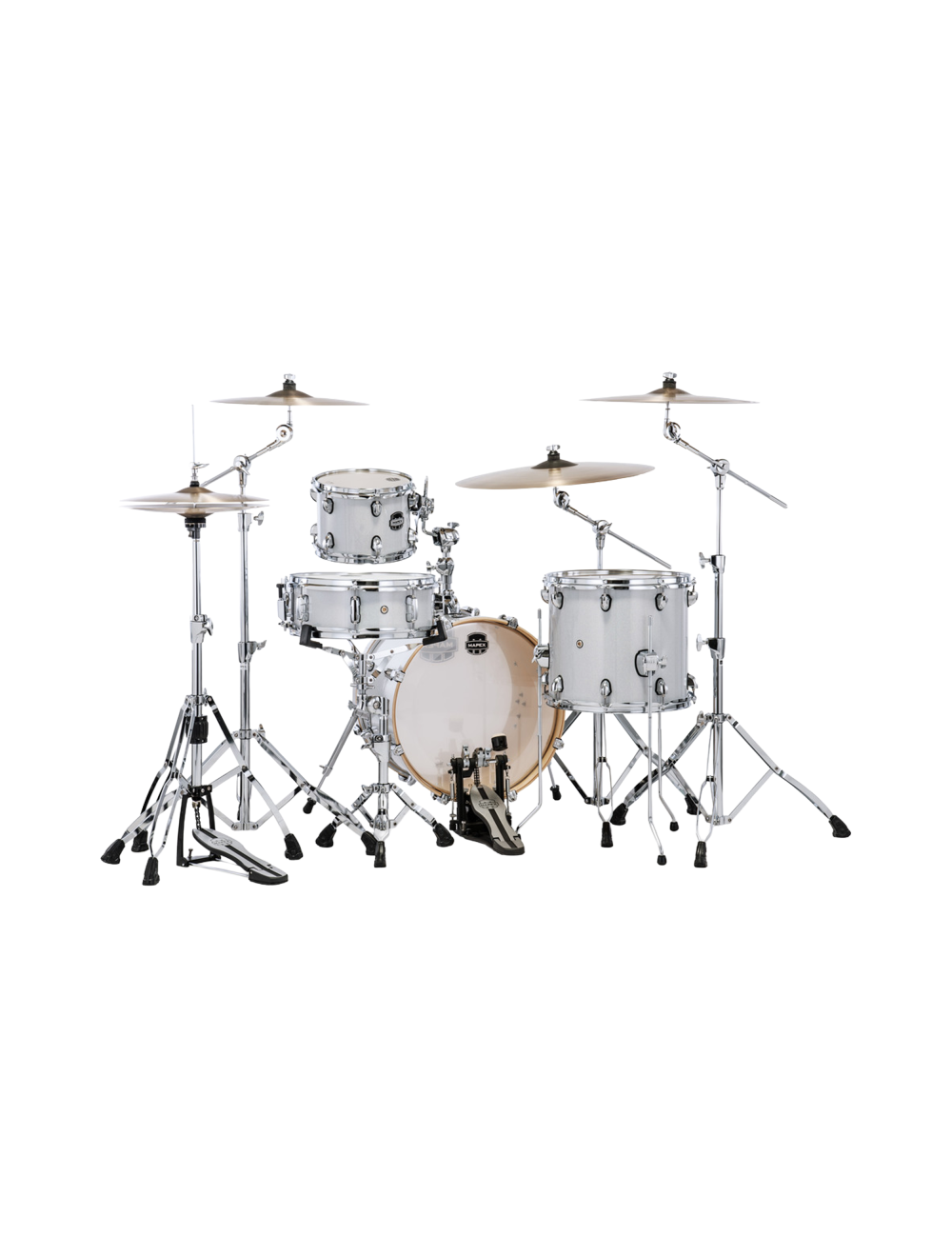 Mapex Mars Birch Bop 4-Piece Shell Pack w/18" Kick & Snare - Diamond Sparkle