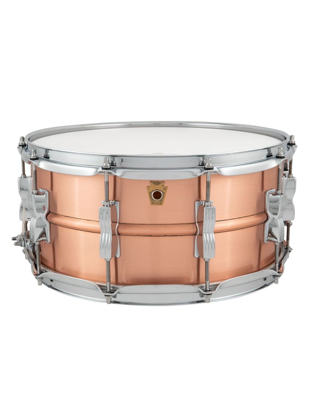 Ludwig 6.5x14" Acro Copper Snare - Brushed