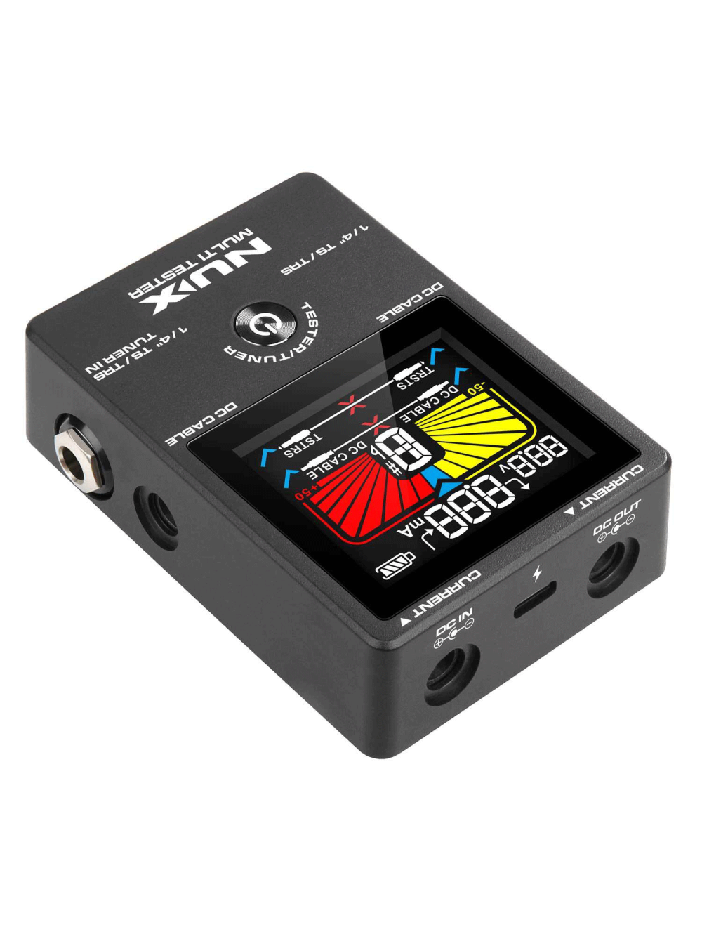 NUX NMT1 4-in-1 Rechargeable Multitester and Tuner - Open Box