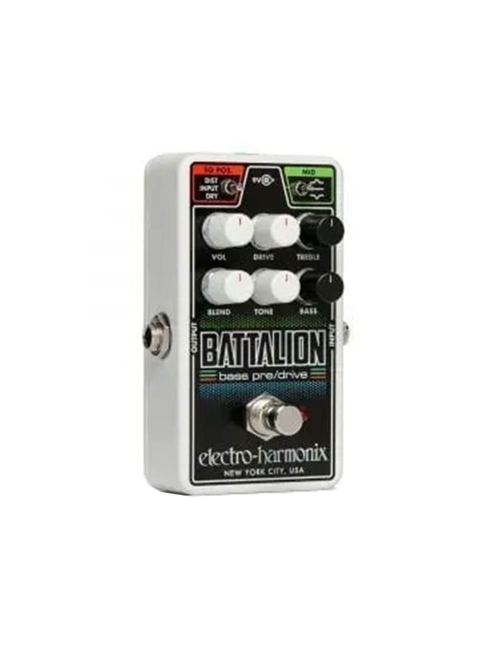 Electro-Harmonix Nano Battalion Bass Preamp/Overdrive Pedal - Open Box