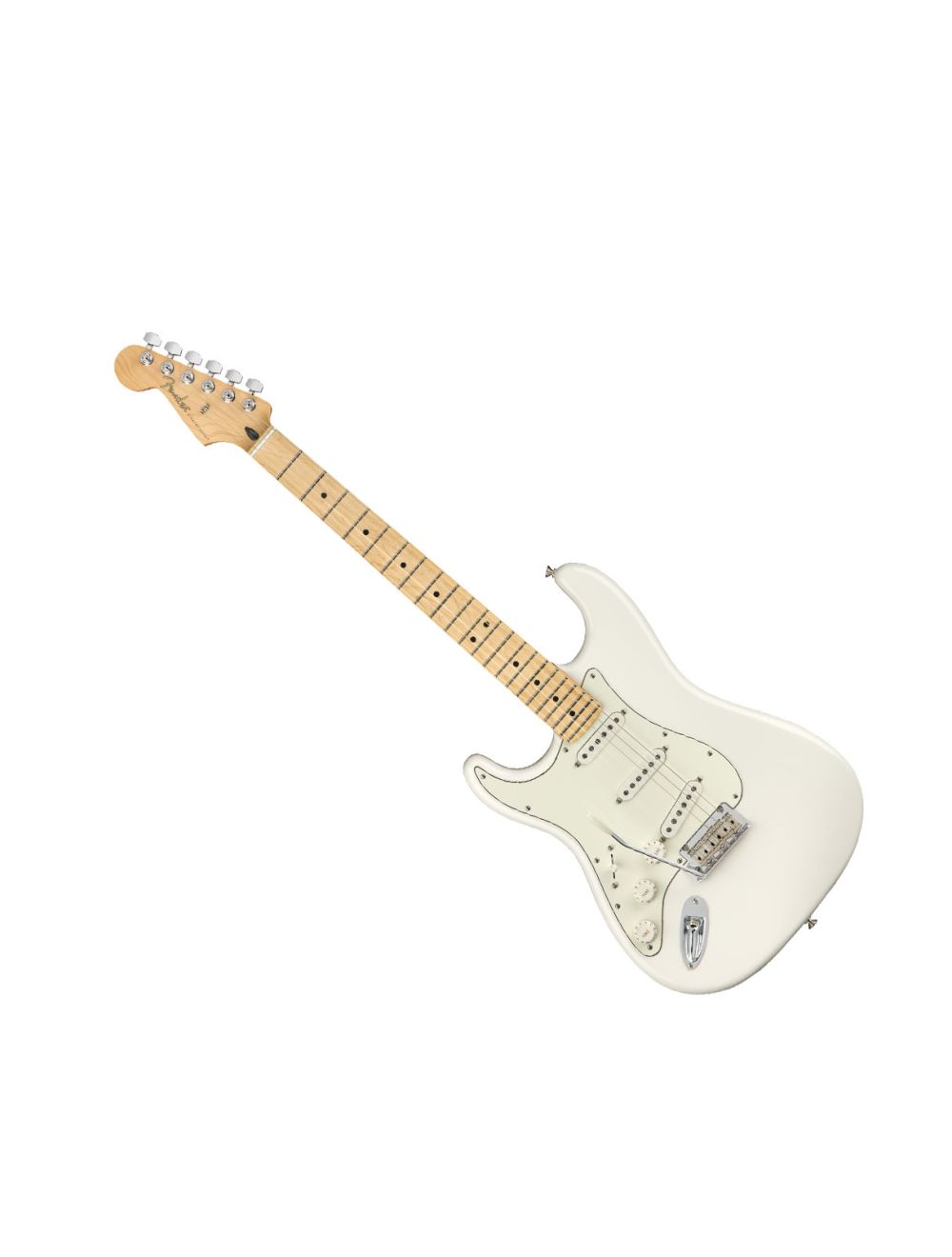 Fender Player Stratocaster Left Handed Polar White MN Fender G G Deluxe Case