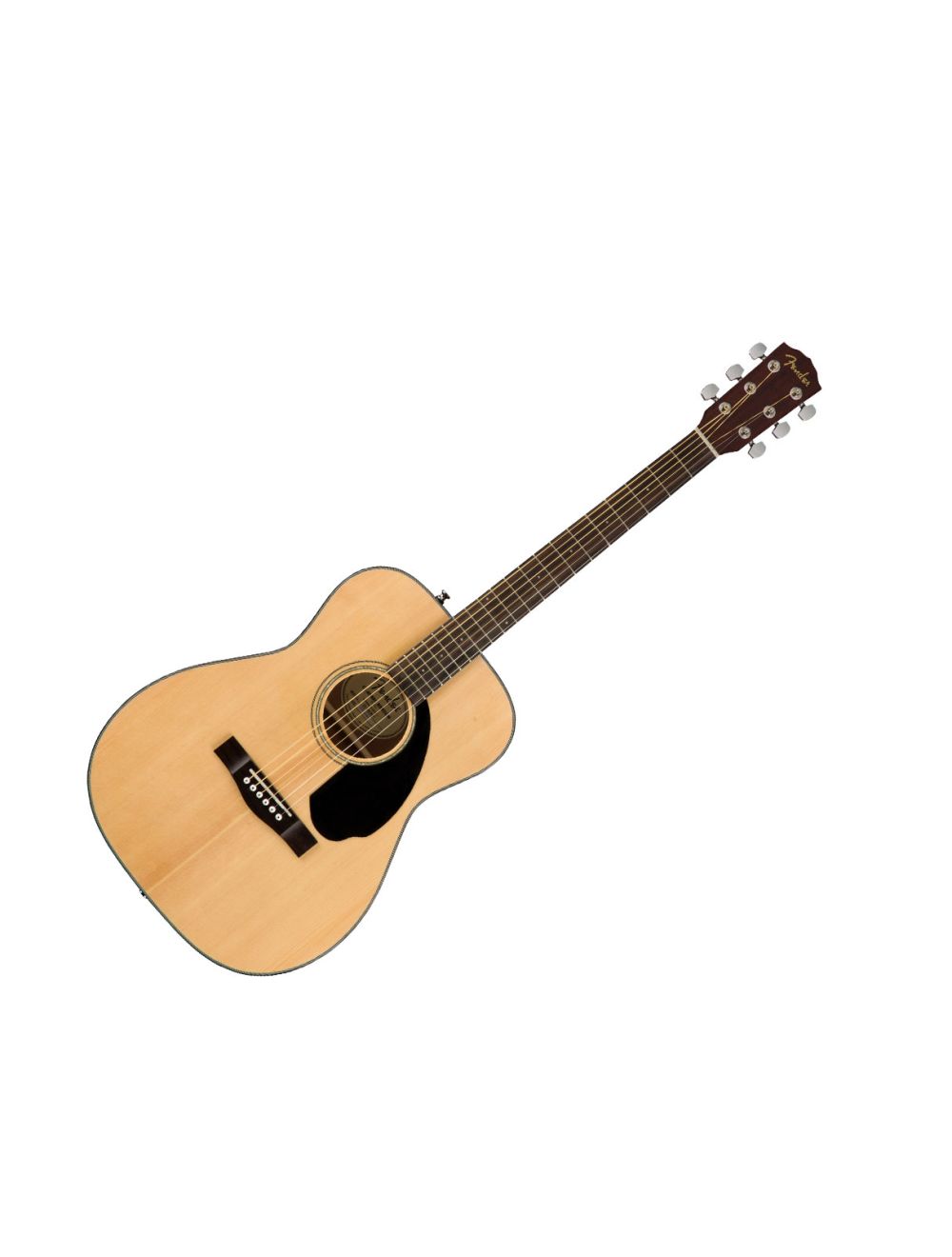 Fender CC-60S Concert Acoustic Guitar - Natural w/ Walnut FB