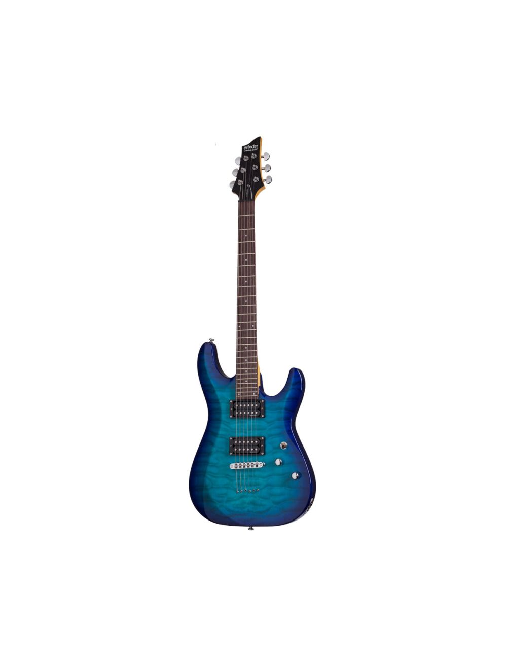 Schecter C-6 Plus - Ocean Blue Burst