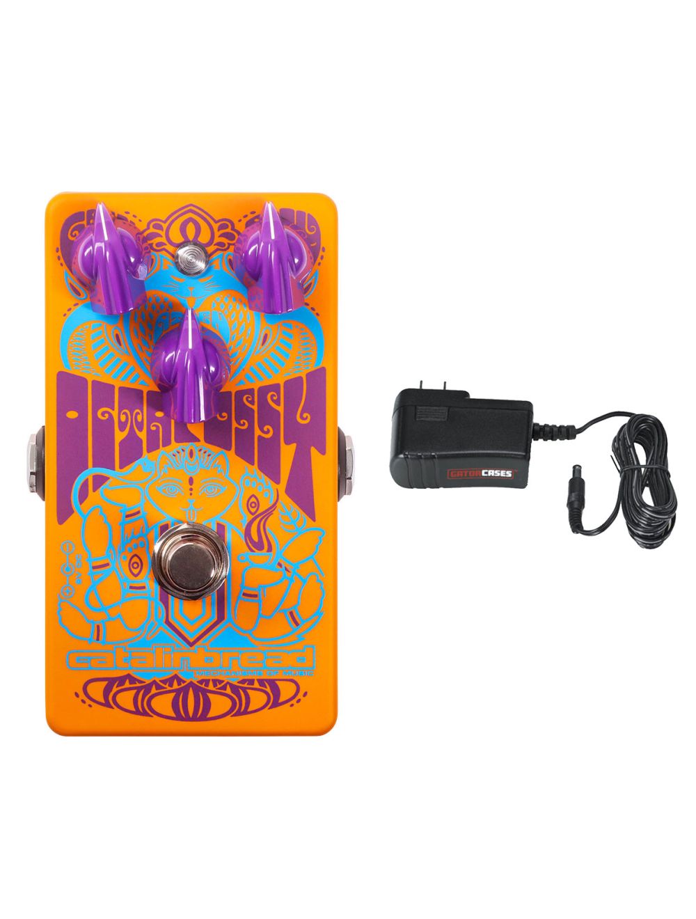 Catalinbread Octapussy Octave Fuzz + Gator 9V Power Supply Combo