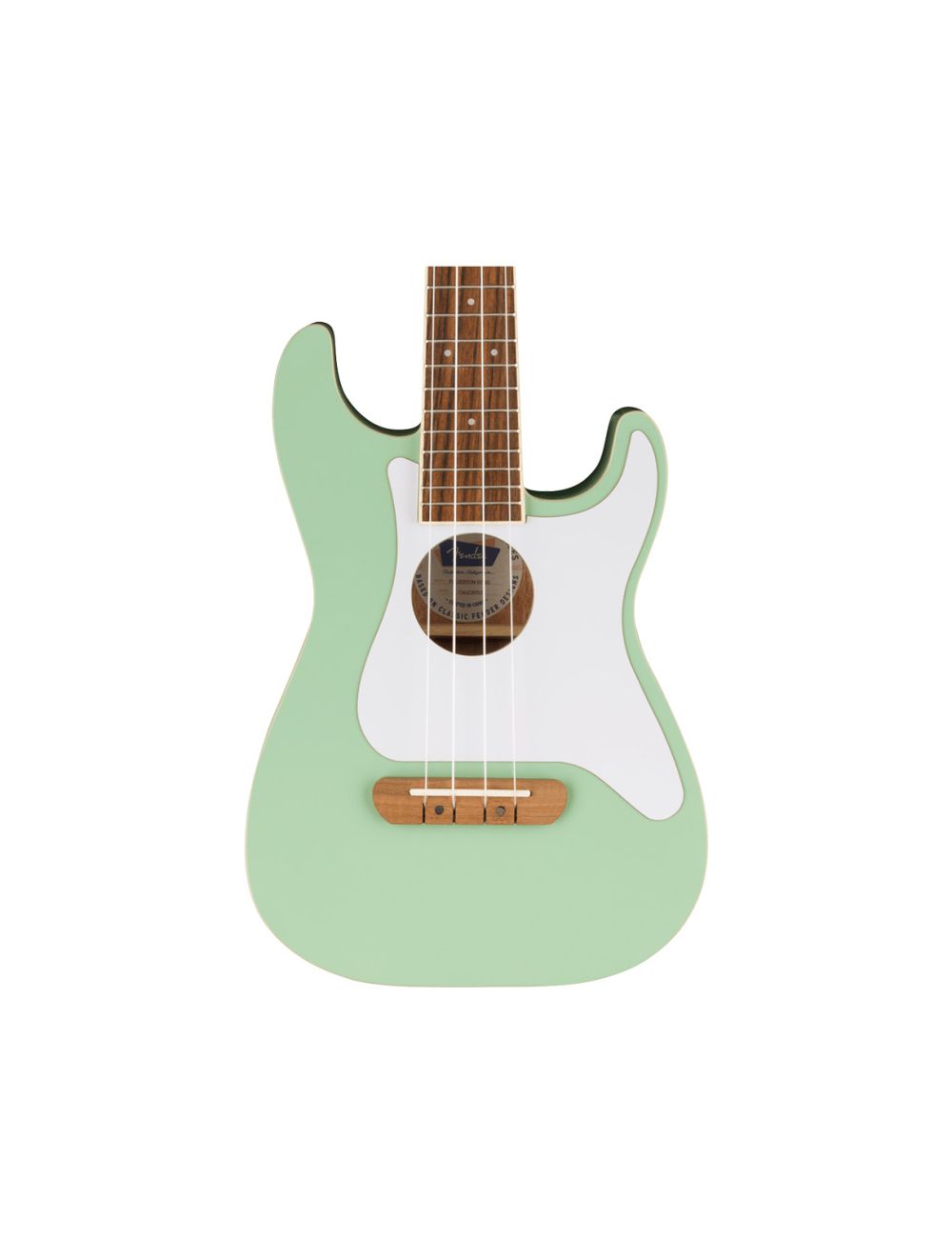 Used Fender Fullerton Strat Uke - Surf Green w/ Walnut FB