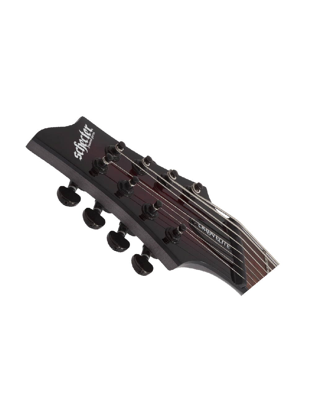 Schecter Omen Elite-8 LH Multiscale 8-String - Black Cherry Burst