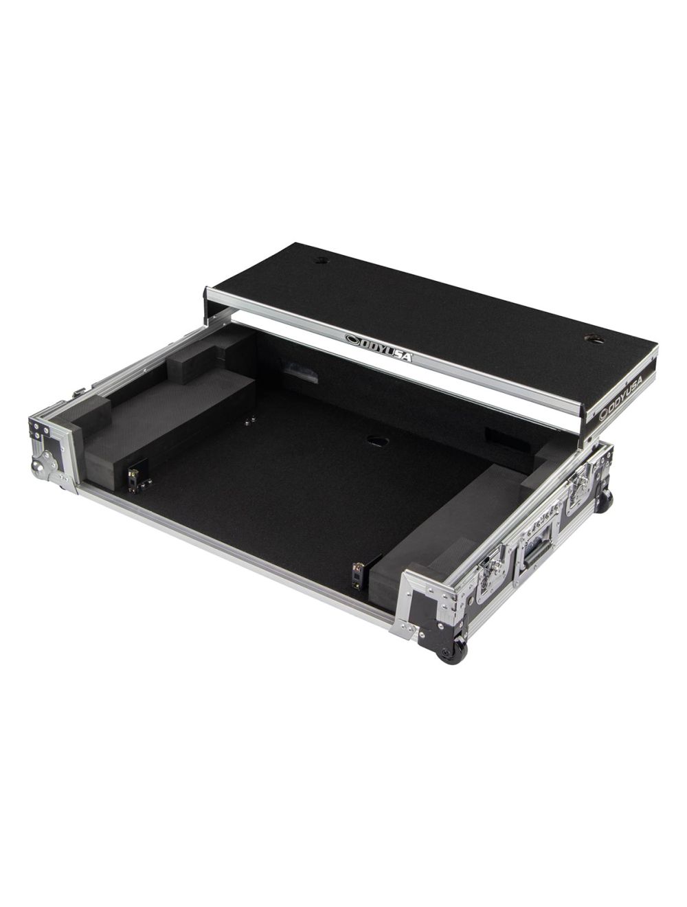 Odyssey FZGSDDJFLX10CW Pioneer DDJ-FLX10 Glide Style Flight Case w/Corner Wheels