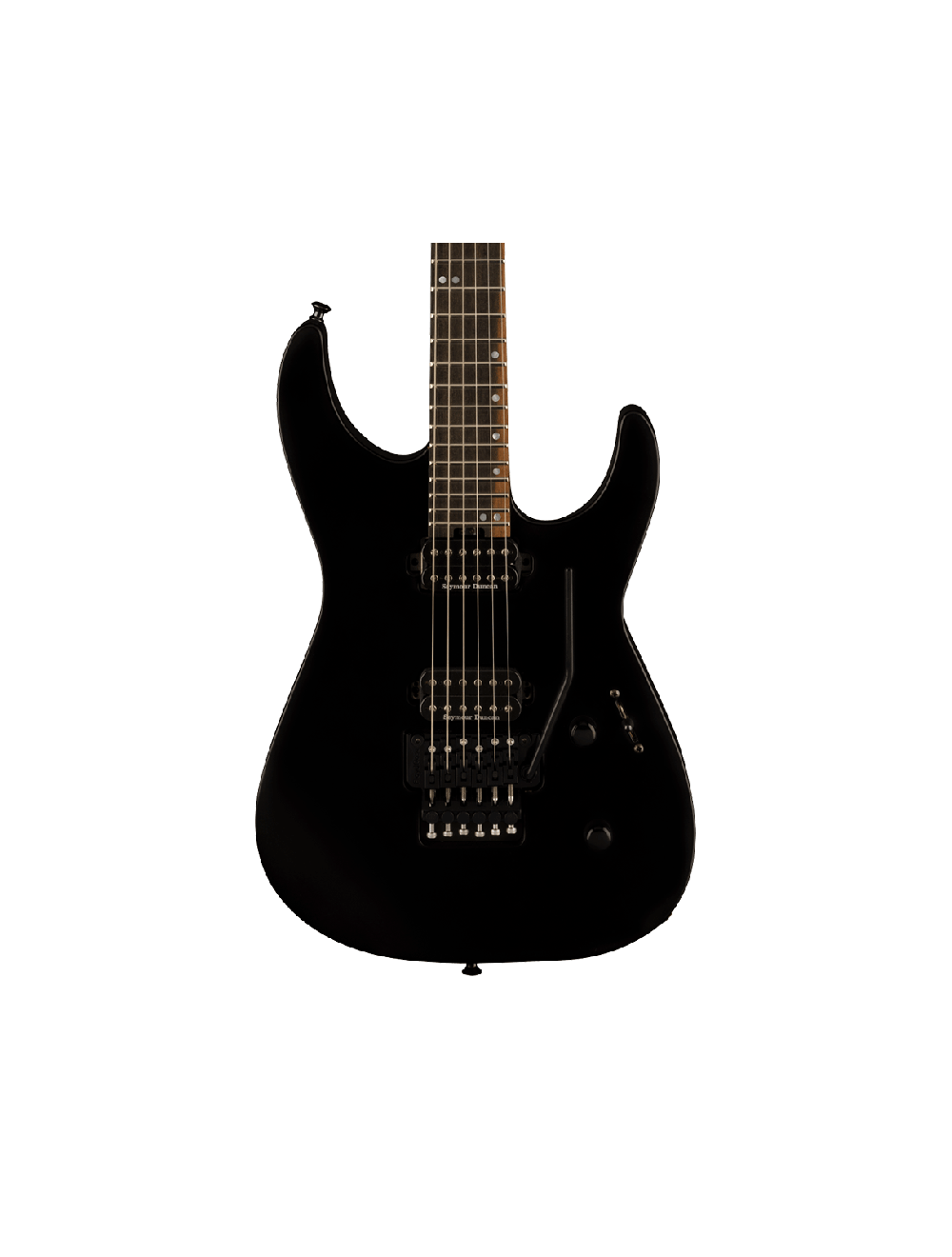 Jackson American Series DK Virtuoso - Satin Black w/ Streaky Ebony FB