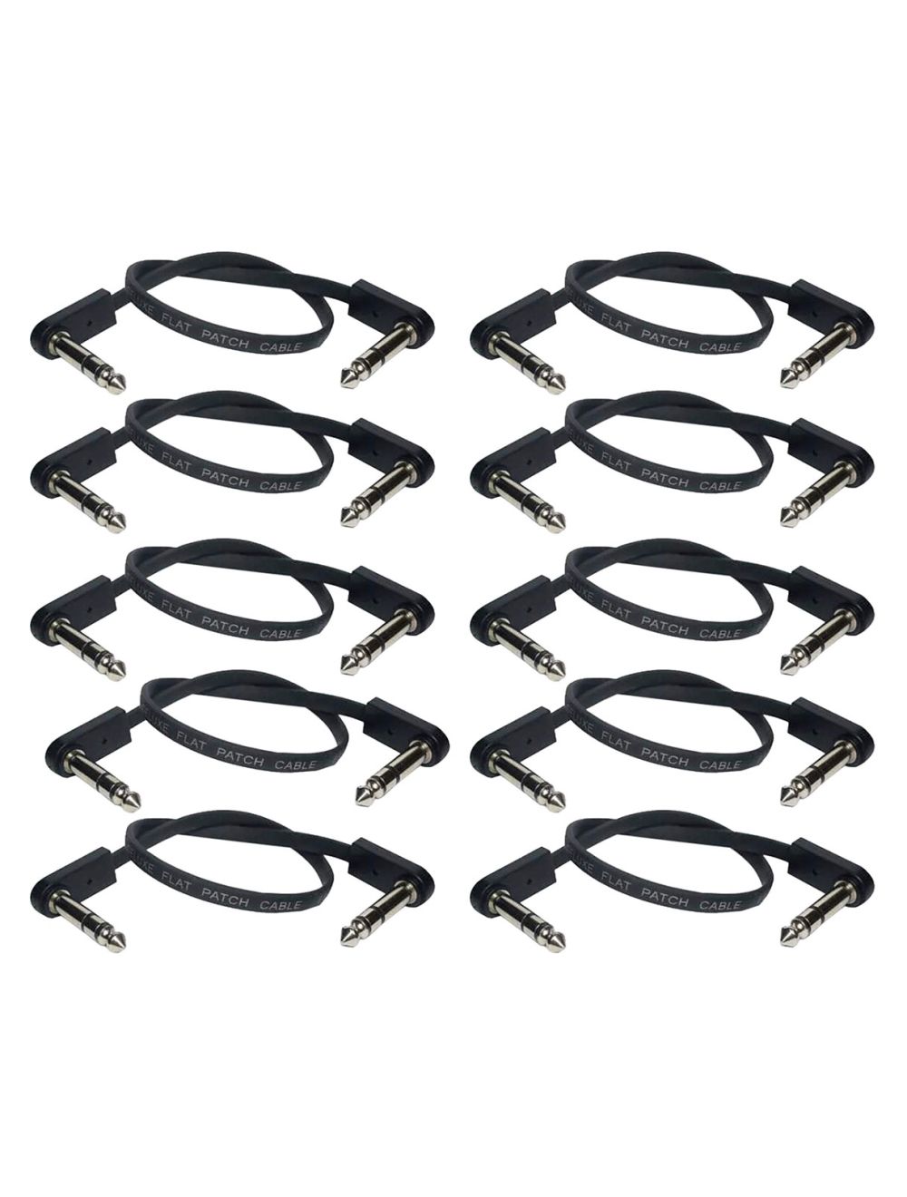 EBS PCF-DLS28, Flat Patch Cable TRS (Stereo) 28 cm x 10