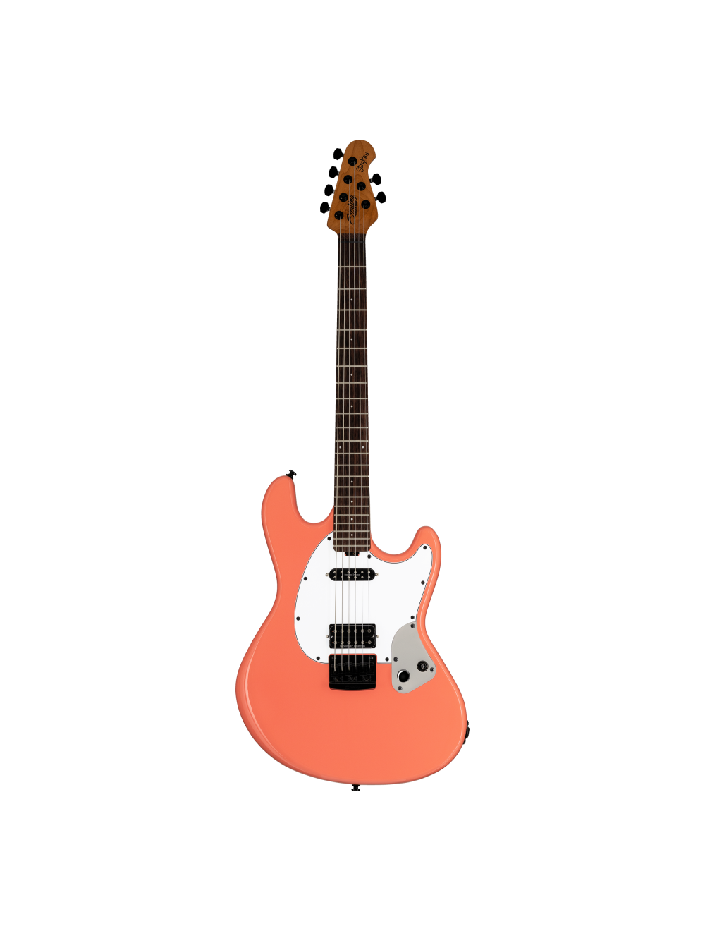 Sterling by Music Man Fluff Signature Stingray Guitar - Rula Thumb Red Open Box