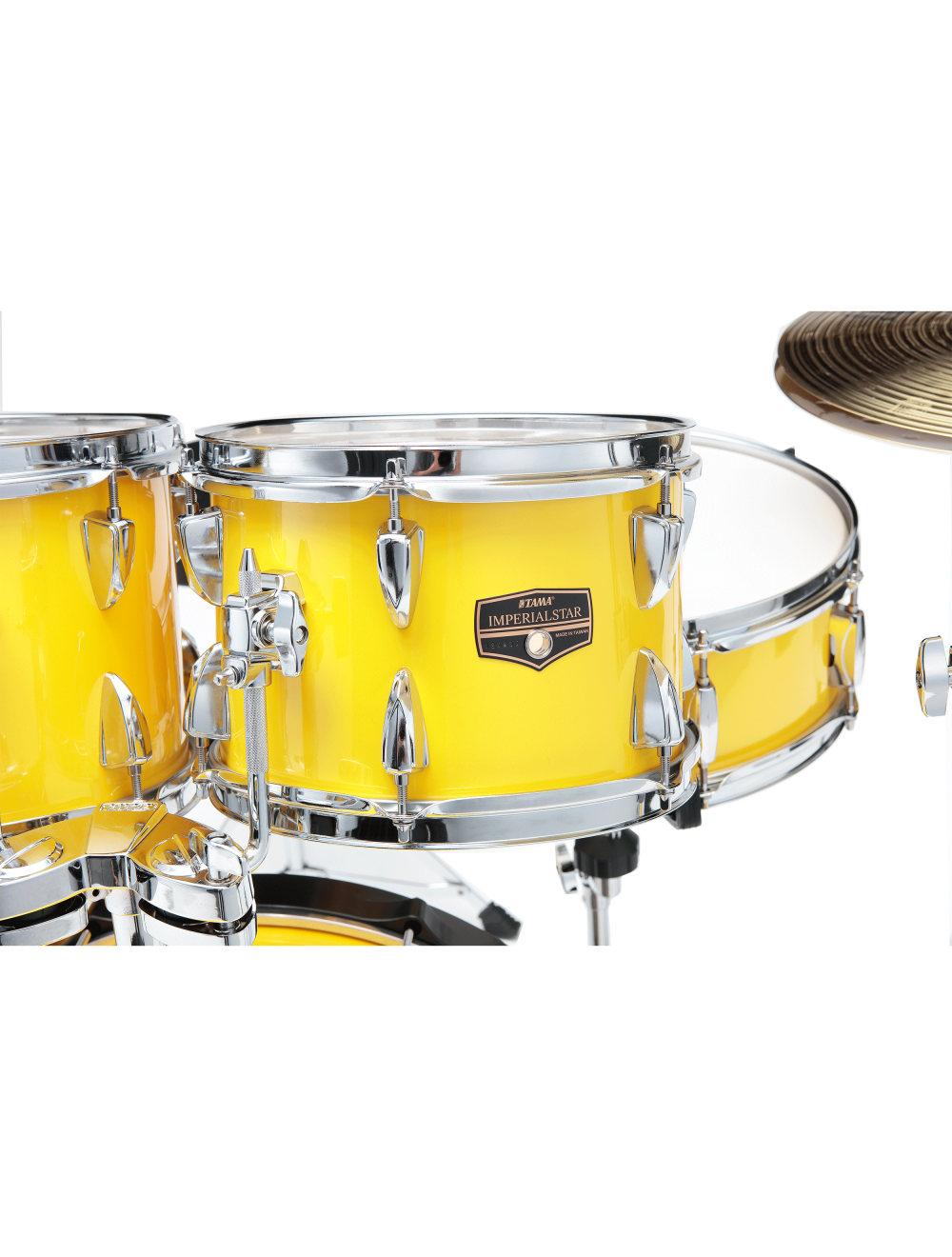 Tama Imperialstar 5-piece Complete Drum Kit w/20" Kick - Electric Yellow - Used