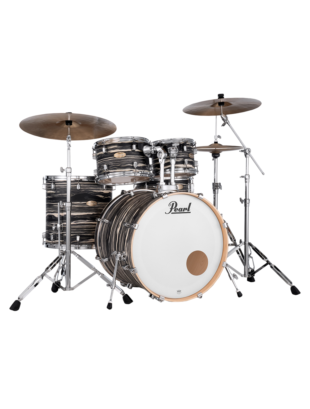 Pearl Decade Maple Artisan 5-Pc. Shell Pack w/22" Kick - Black Satin Marble - Open Box