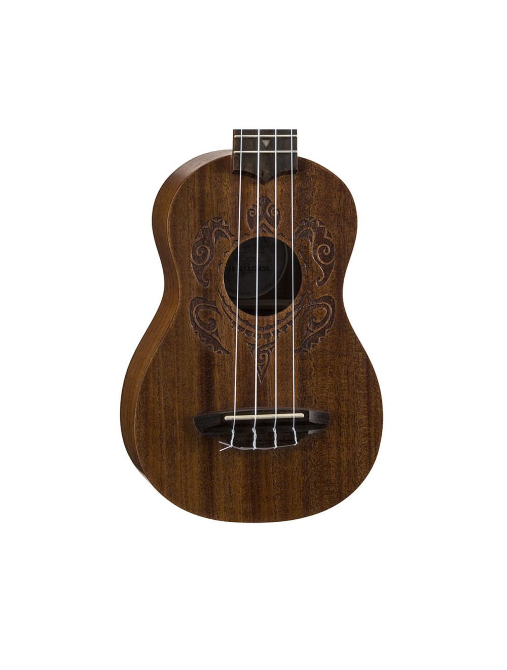 Luna Uke Soprano Tribal Turtle w/gigbag