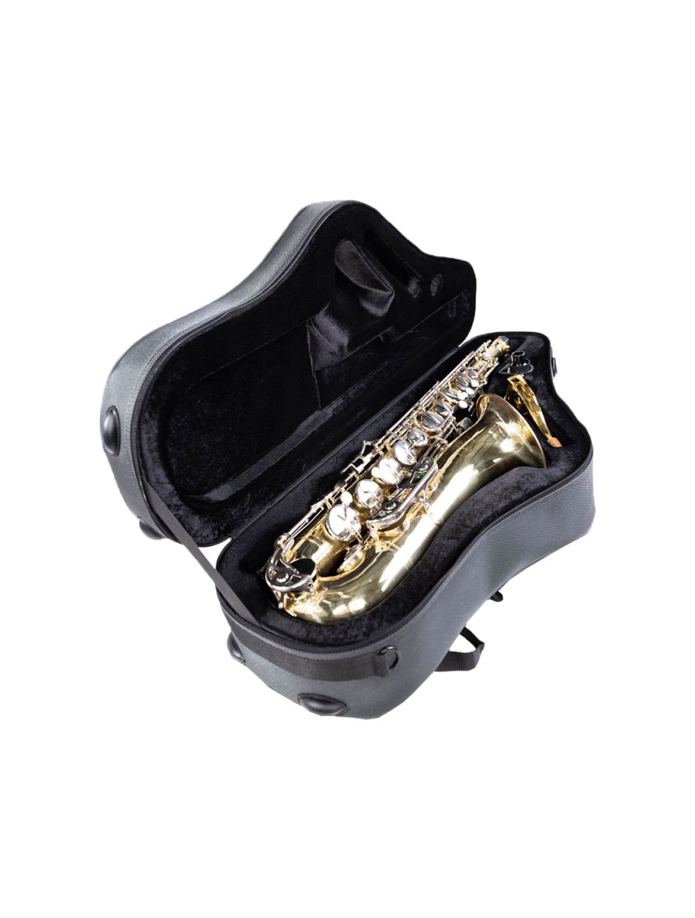 Gator Cases GL-TENORSAX-S23 Adagio Shaped EPS Case for Tenor Sax - Open Box
