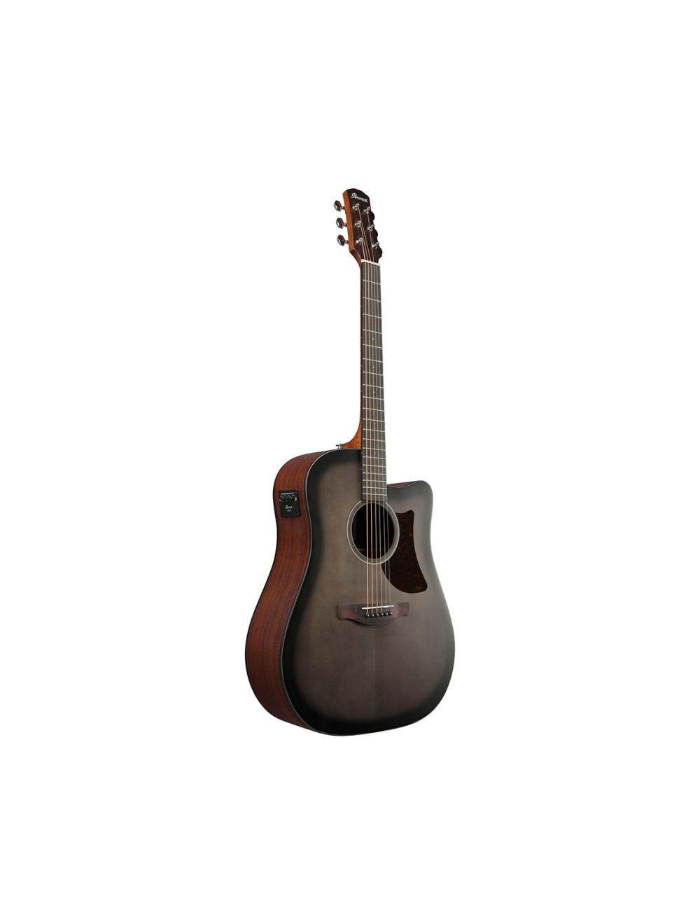 Ibanez AAD50CETCB Advanced Acoustic A/E Guitar - Transparent Charcoal Burst