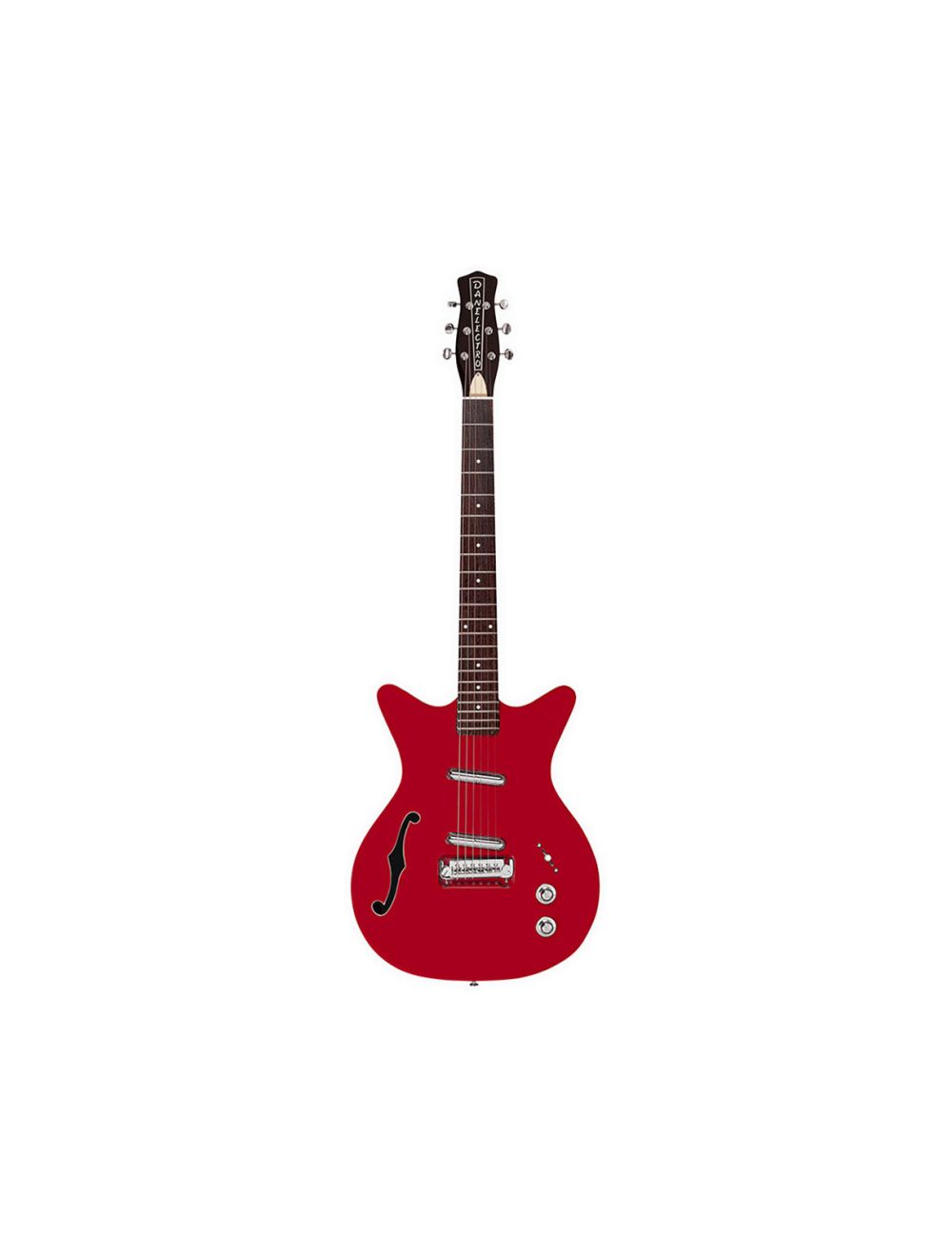 Danelectro Fifty Niner Semi-Hollow Guitar - Red Top