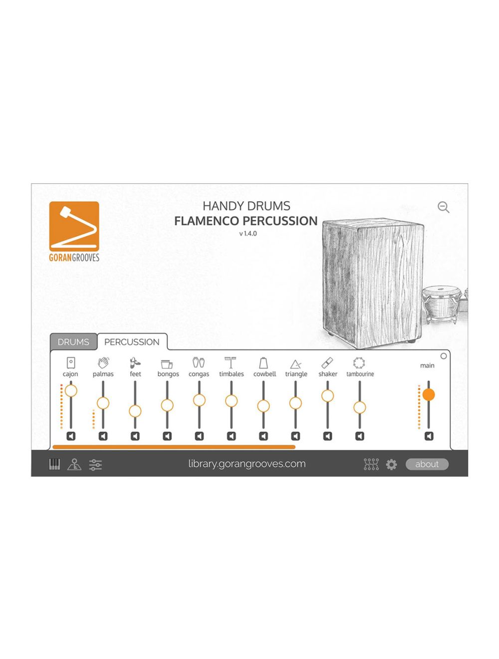 Goran Grooves Handy Drums- Flamenco Percussion