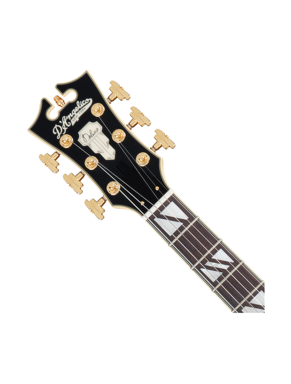 D'Angelico Deluxe Mini DC w/ Stop-Bar Tailpiece - Satin Honey