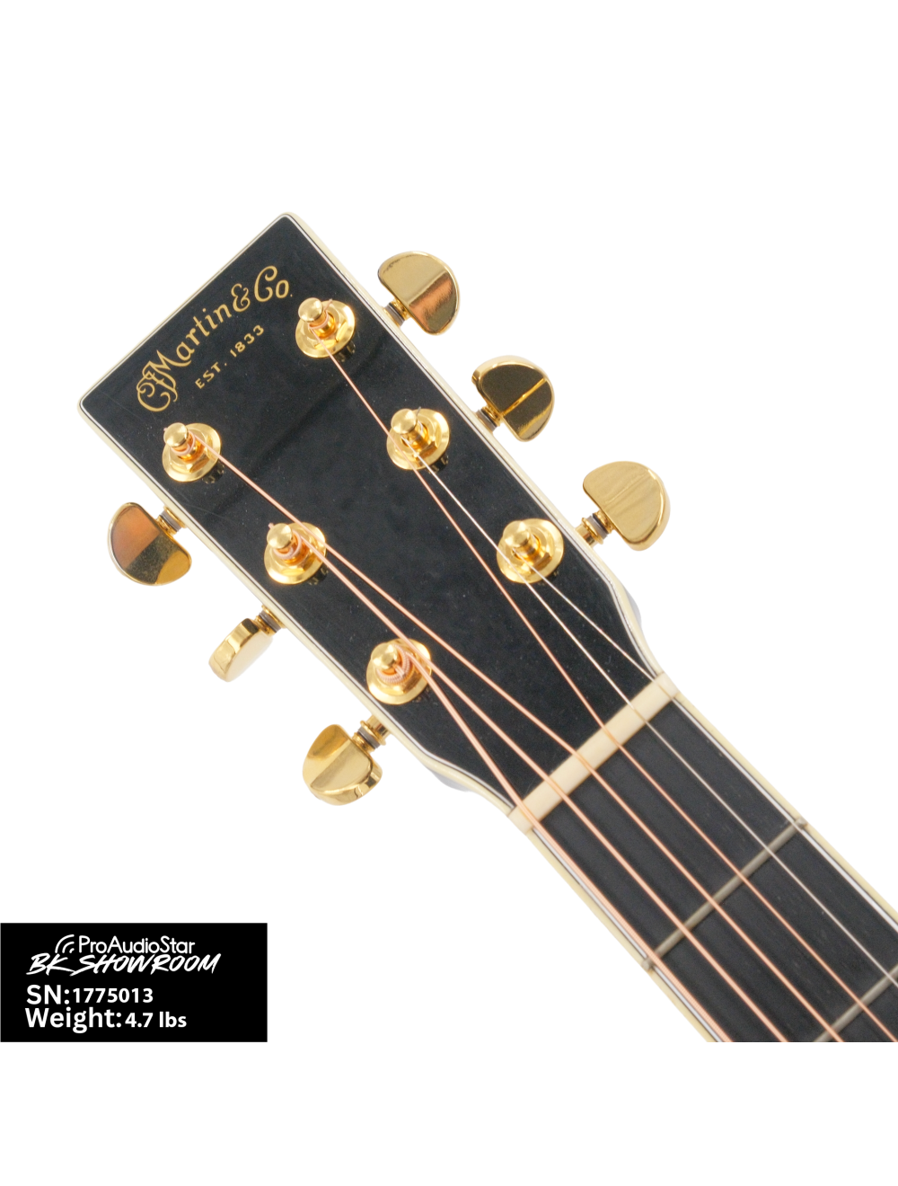 Used Martin D-35 Johnny Cash Signature Acoustic Guitar - Black w/OHSC