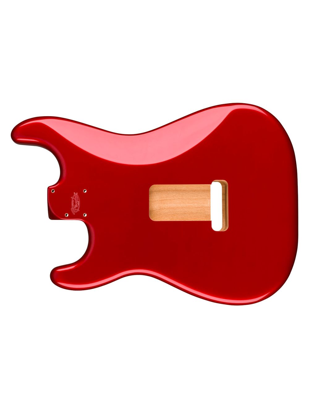 Used Fender Deluxe Series Stratocaster HSH Alder Body - Candy Apple Red