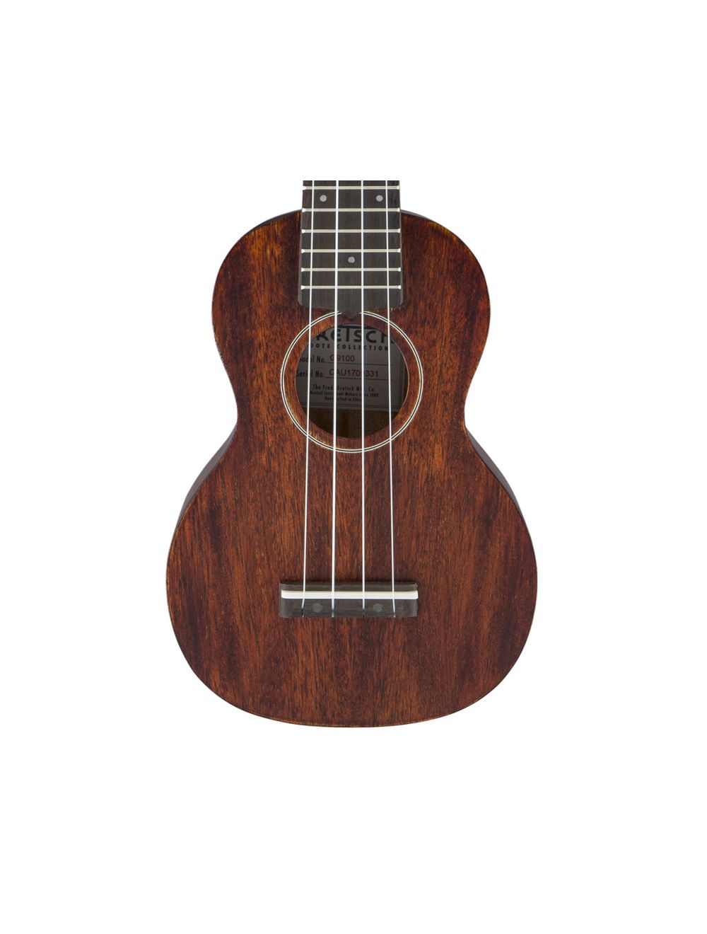 Gretsch G9100 Soprano Standard Ukulele w/Gig Bag - Vintage Mahogany Stain