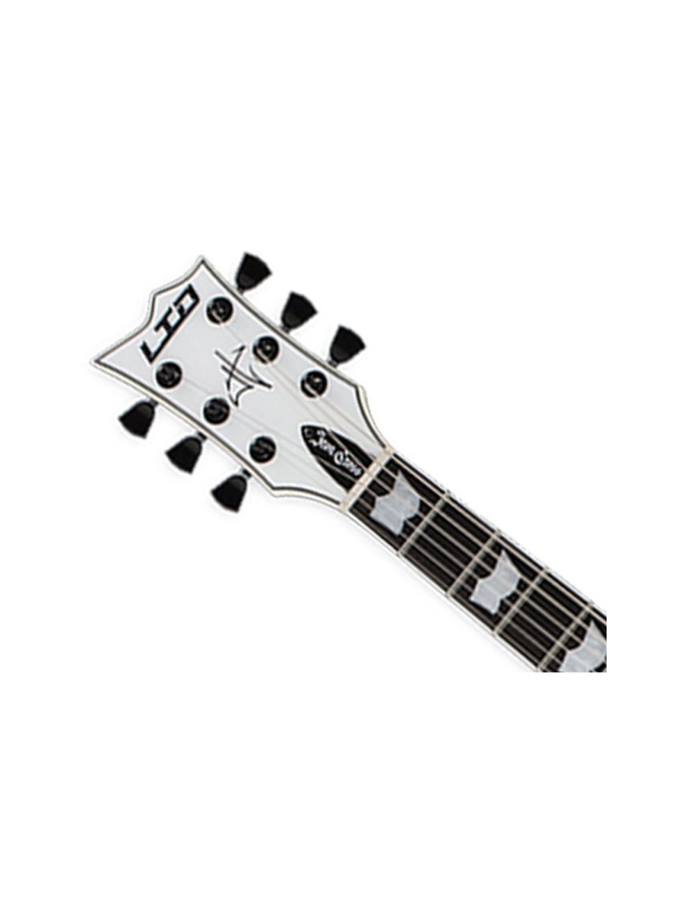 ESP LTD James Hetfield Iron Cross Left Handed Guitar - Snow White - B-Stock