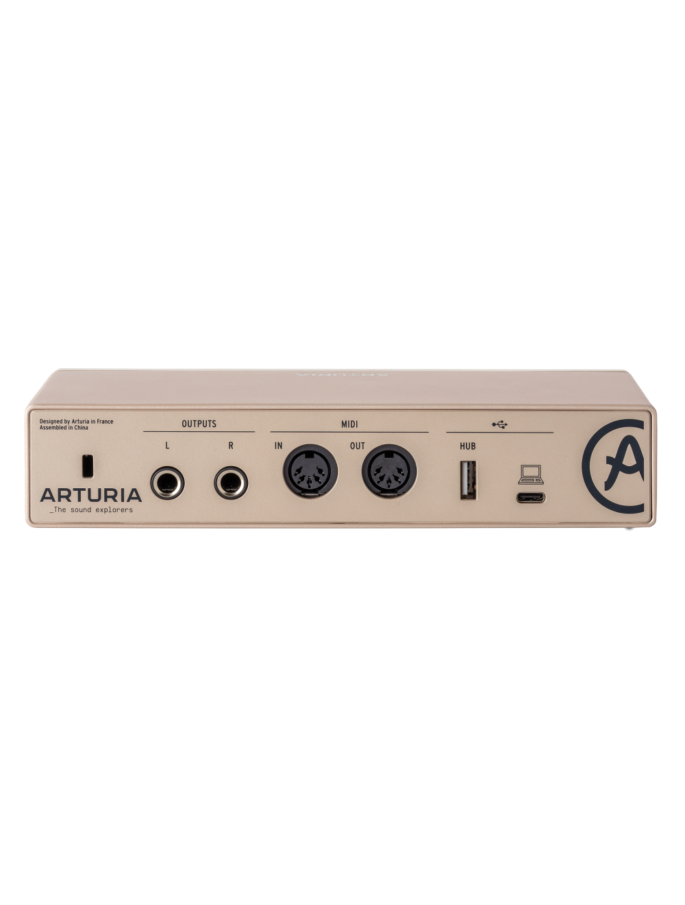 Arturia MiniFuse 2 USB-C Audio Interface - Champagne Edition