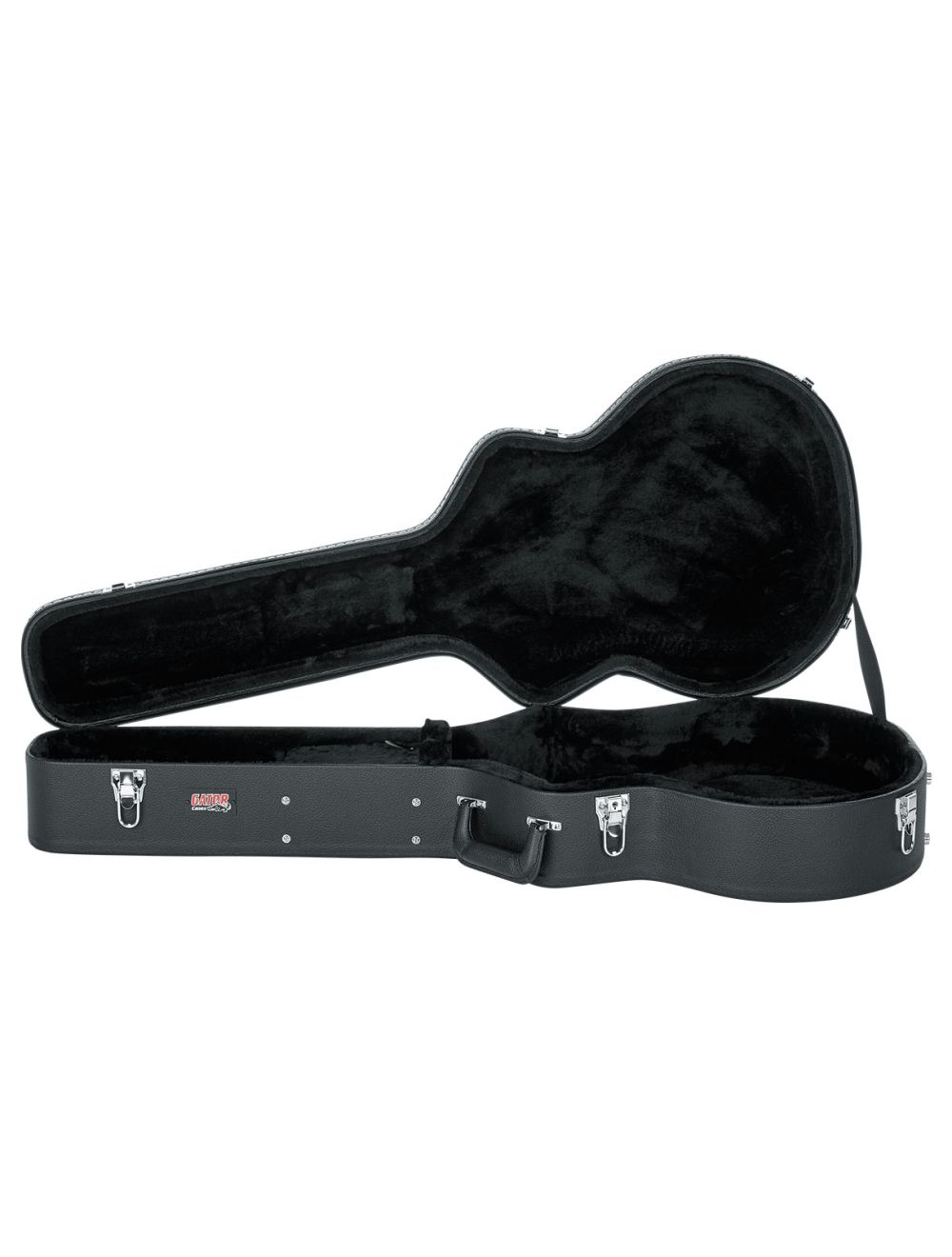 Gator Cases GW-JUMBO Jumbo Acoustic Guitar Deluxe Wood Case - Open Box