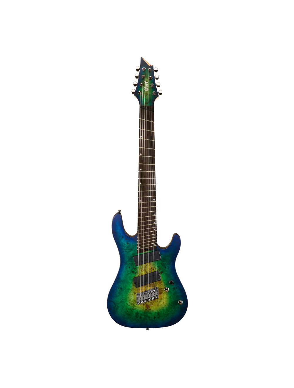 Cort KX508MS 8-String Electric Guitar - Mariana Blue Burst