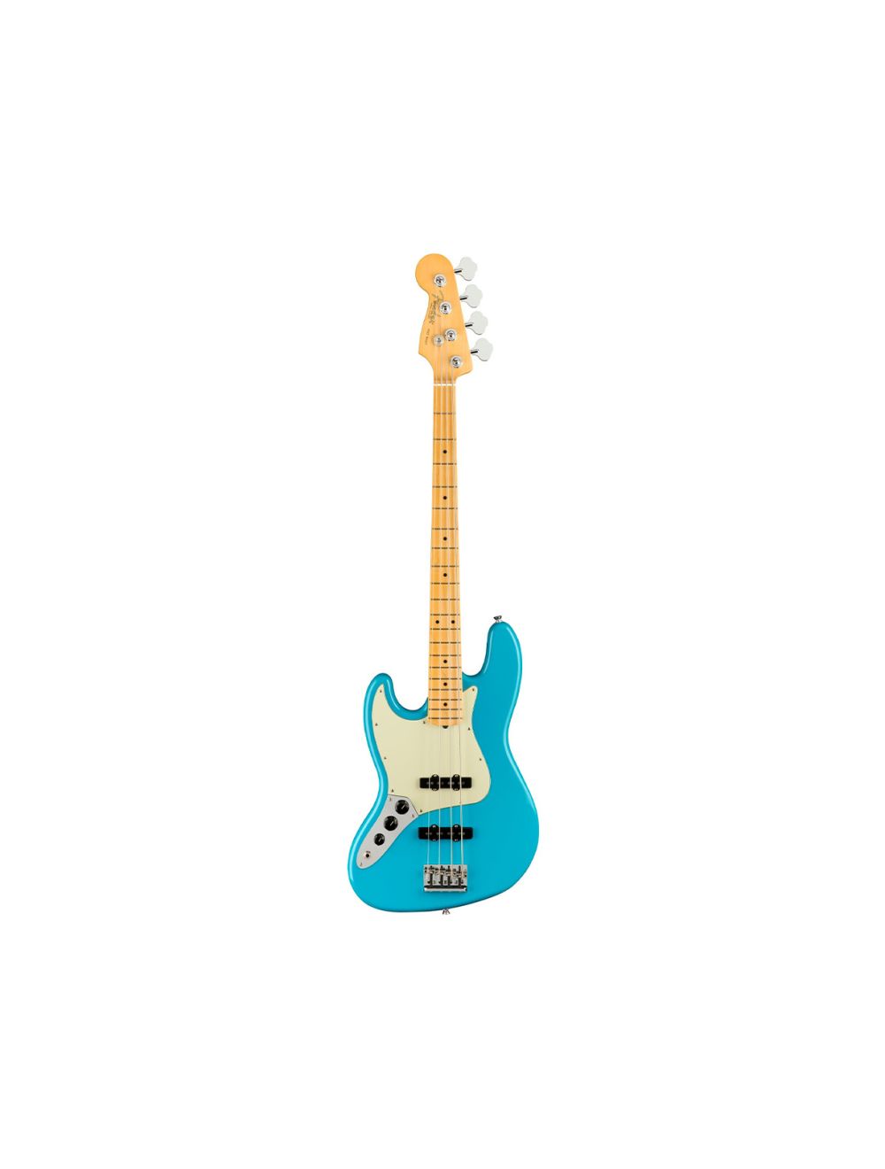Fender American Professional II Jazz Bass LH - Miami Blue w/ Maple FB