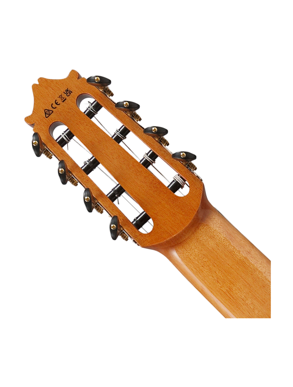 Ibanez GA3008CE 8-String A/E Nylon String Guitar w/Case - Natural High Gloss