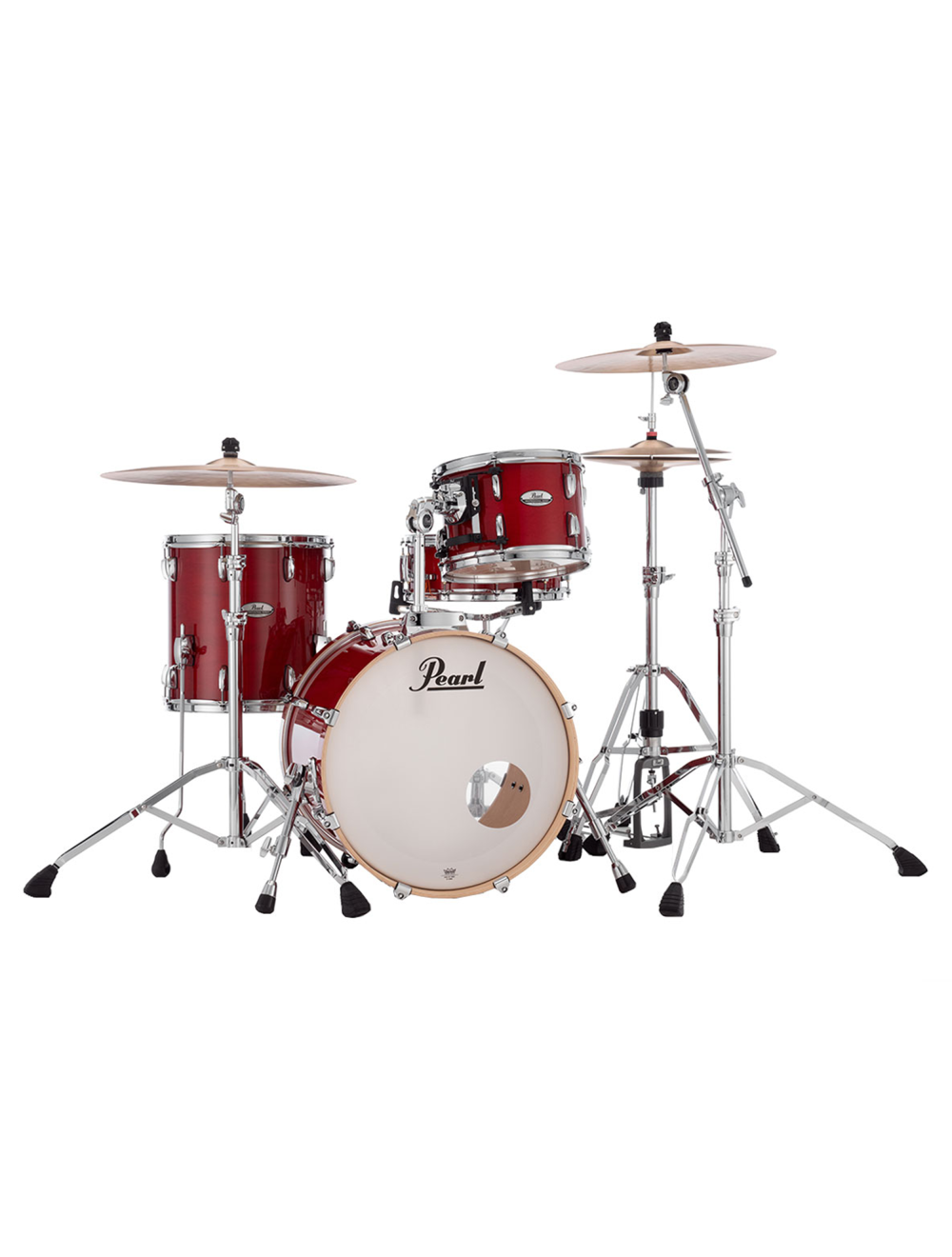 Pearl Professional Maple 3-pc Shell Pack w/ 20" Kick - Sequoia Red