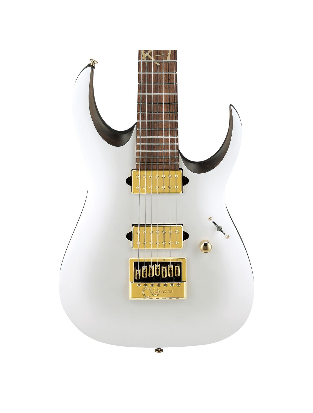 Ibanez K7YANG Head Signature 7-String Electric Guitar - Matte White