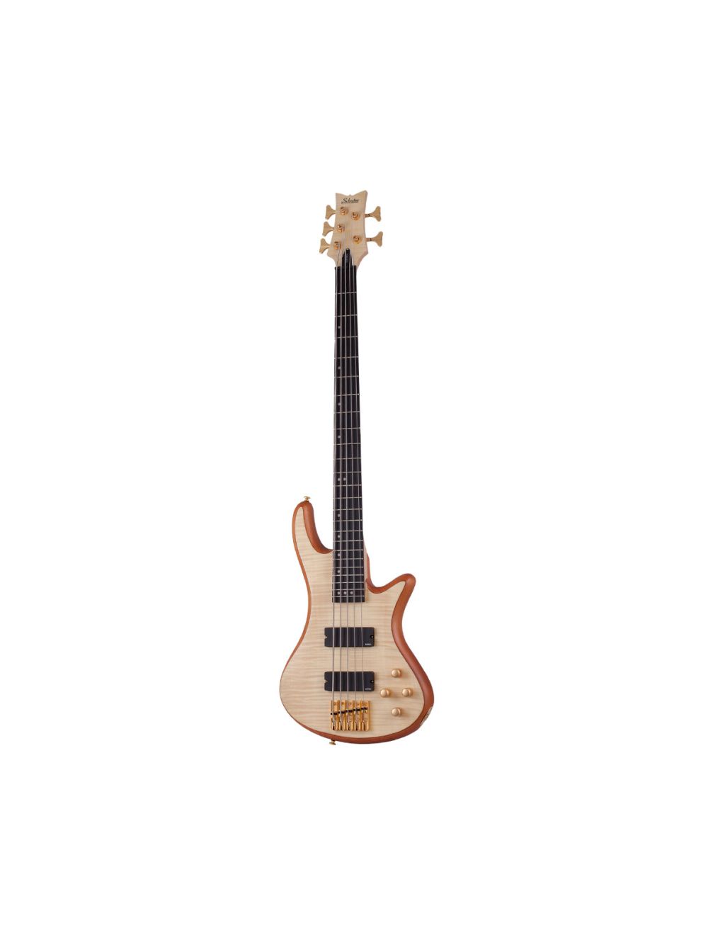 Satin String Schecte Stiletto Custom-4 Electic Bass - Natual
