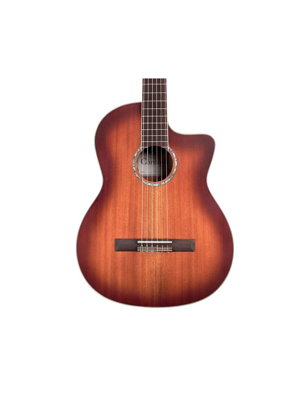 Cordoba Iberia C4-CE Cutaway Electric Nylon String Guitar - Edge Burst Open Box