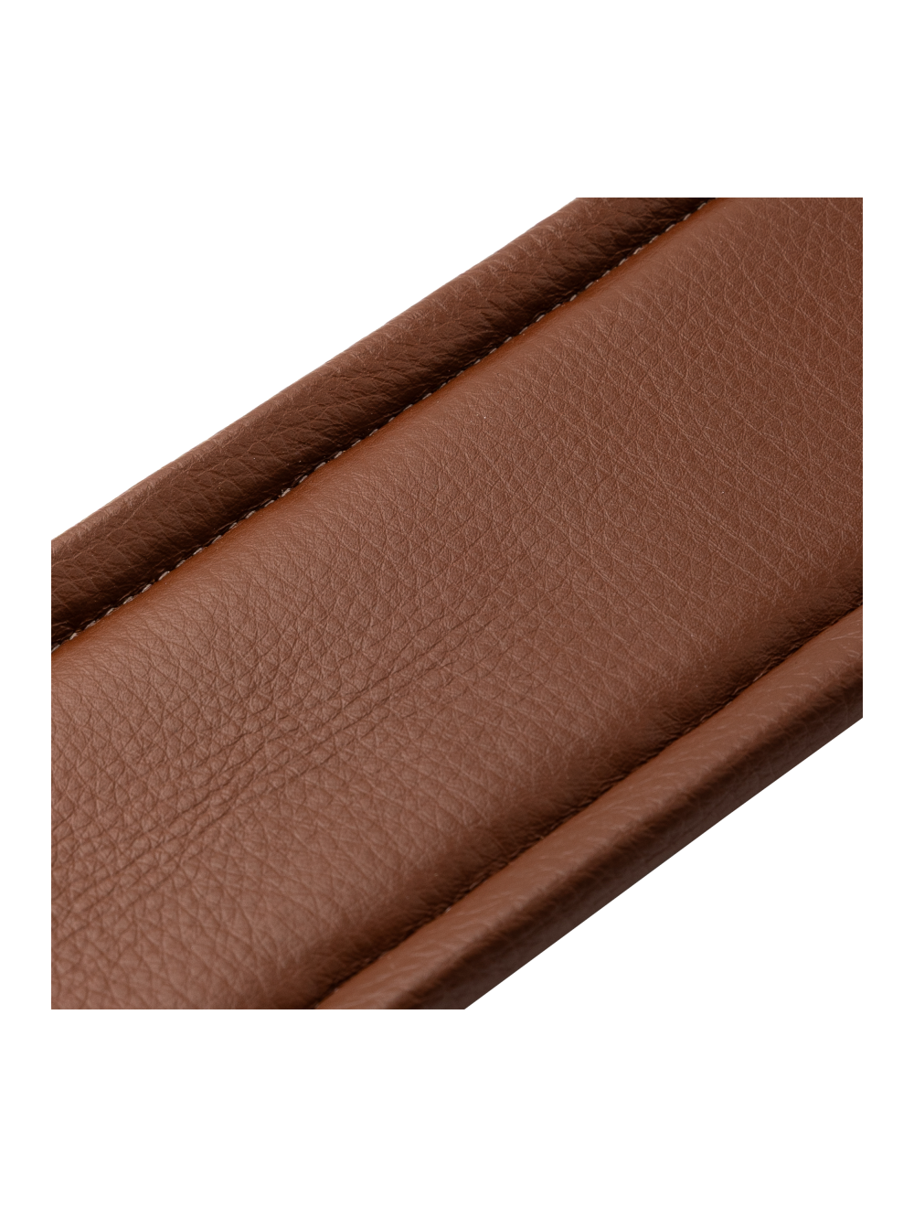 Levy's Amped Leather Series M26PD Leather Guitar Strap - Black w/Tan Backing