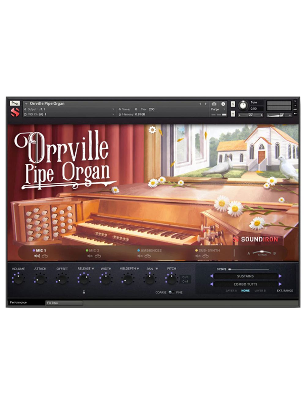 Soundiron Orrville Pipe Organ
