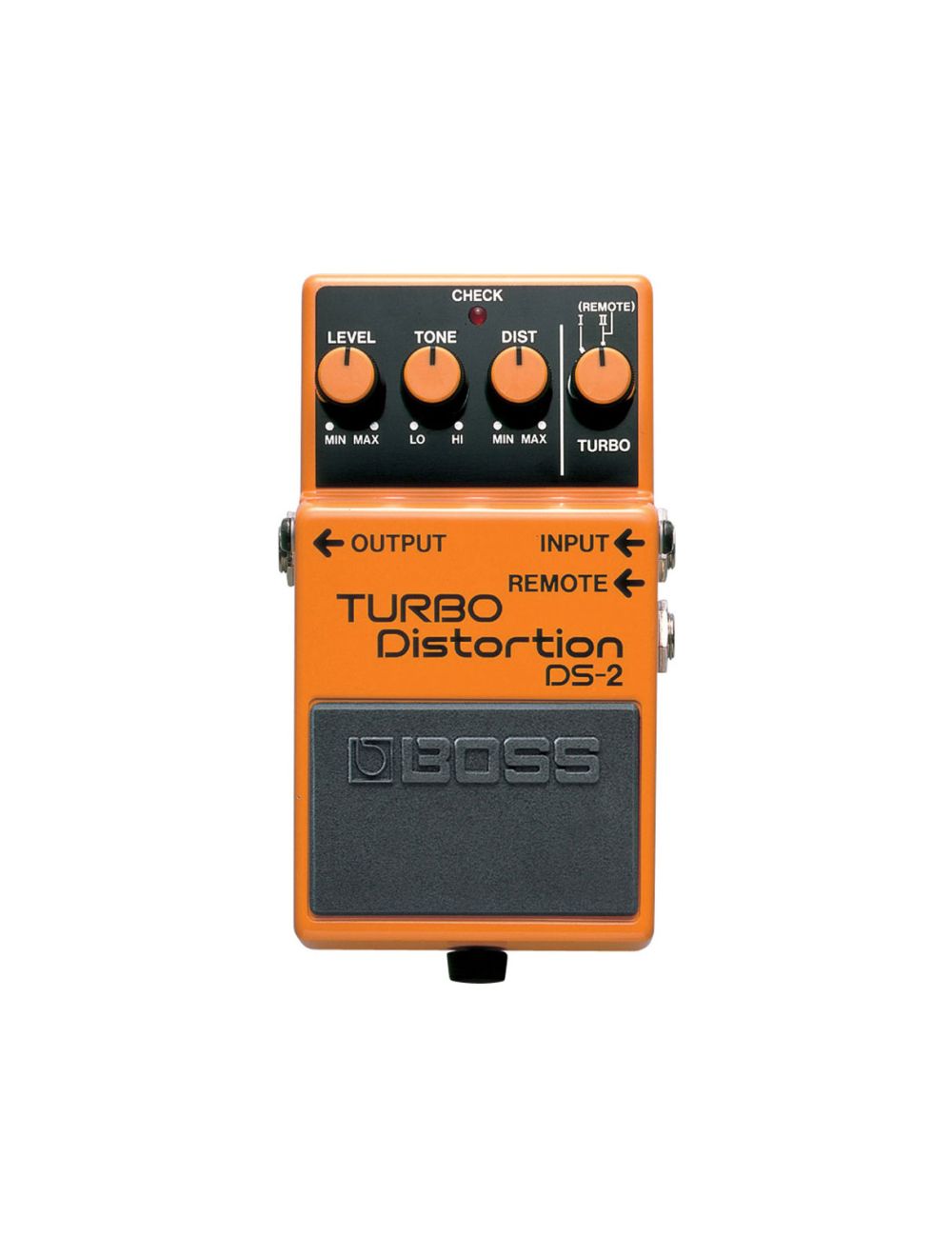 Boss DS-2 Turbo Distortion + Patch Cables (3-Pack)