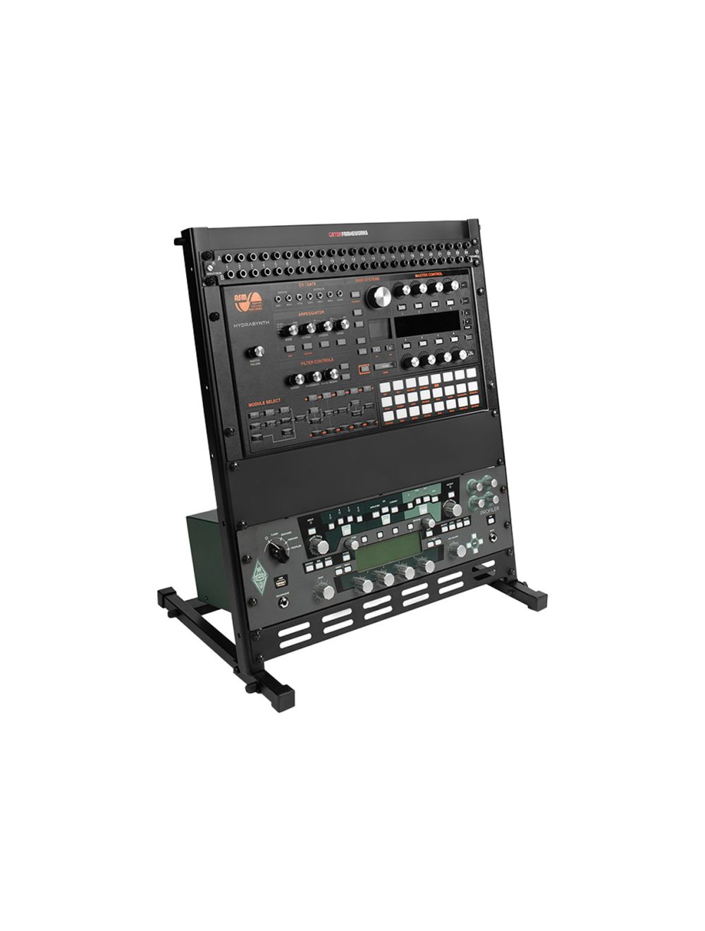 Gator Frameworks GFW-DESKTOPRK-12U 12U Metal Desktop Rack - Open Box