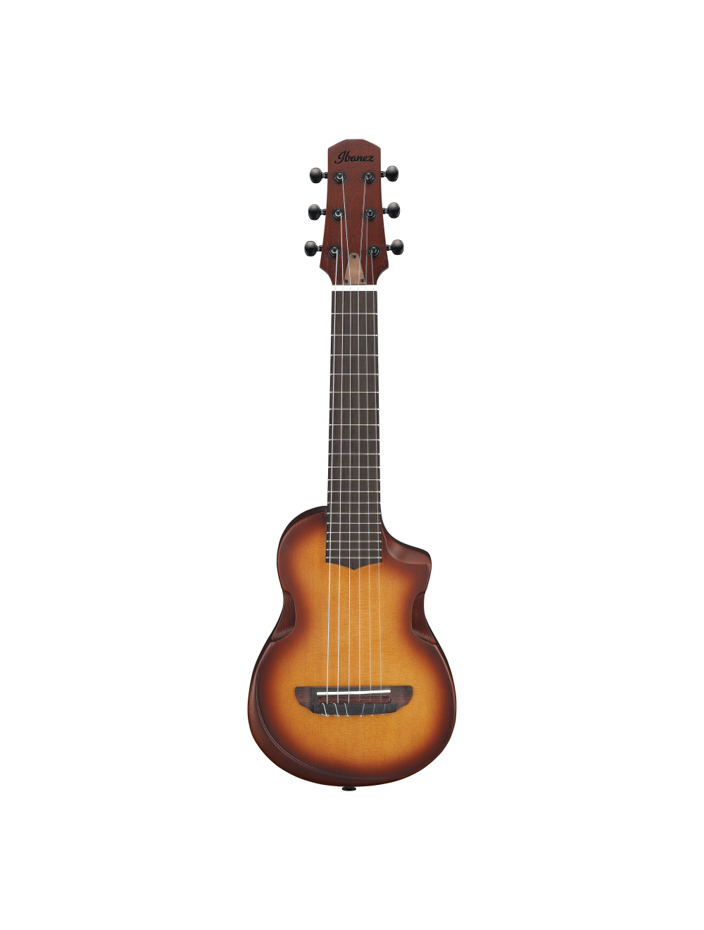 Used Ibanez AUP10N Tenor Chambered Acoustic w/Bag - Light Brown Sunburst