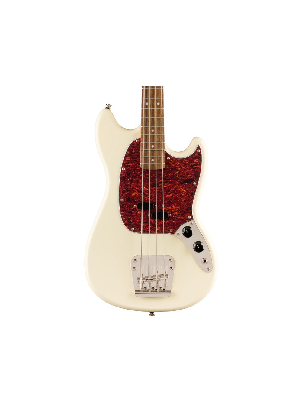 Squier Classic Vibe '60s Mustang Bass - Olympic White w/ Laurel FB