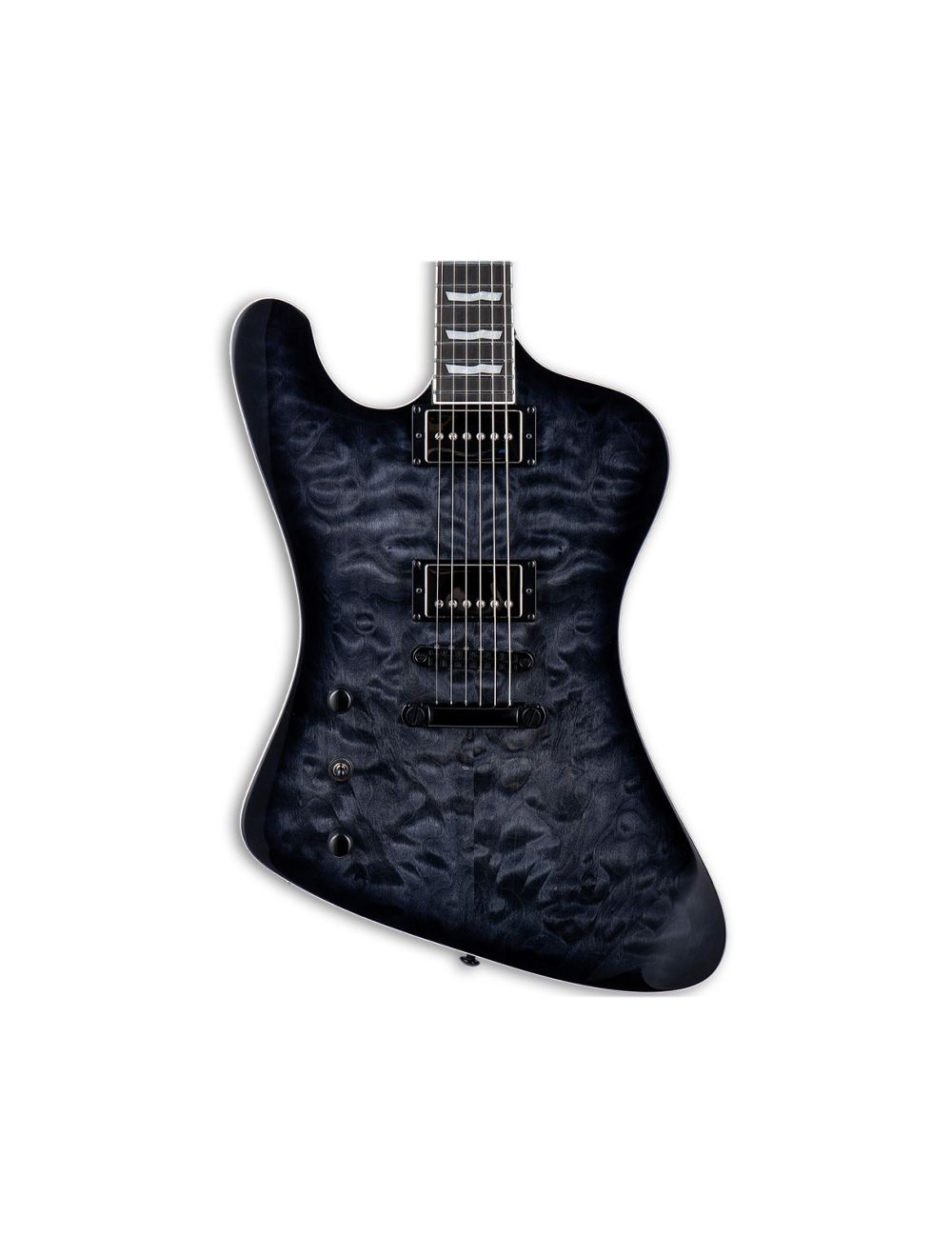 ESP LTD PHOENIX-1000 QM Left Handed Guitar - See Thru Black Sunburst - B-Stock